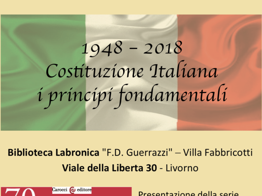 La Costituzione della Repubblica italiana: incontro a Livorno con lo  storico Daniele Menozzi e il costituzionalista Emanuele Rossi – Toscana  Eventi & News